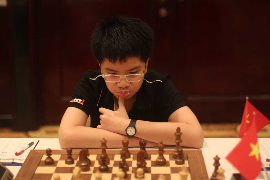 Nguyễn Anh Khôi đứng đầu nhóm U12 châu Á trong bảng xếp hạng FIDE tháng 4