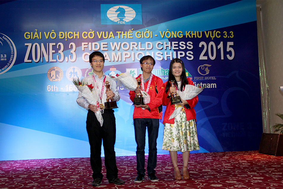 Giải vô địch cờ vua khu vực 3.3 - Việt Nam giành trọn 3 vé vào chung kết thế giới