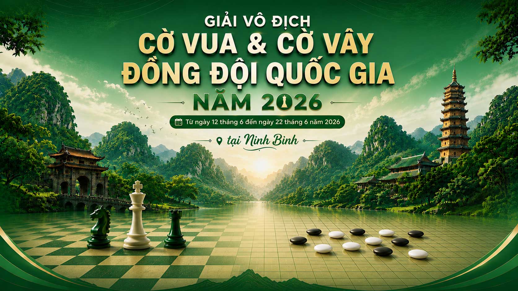 Giải vô  địch cờ Vua & cờ Vây đồng đội quốc gia năm 2026