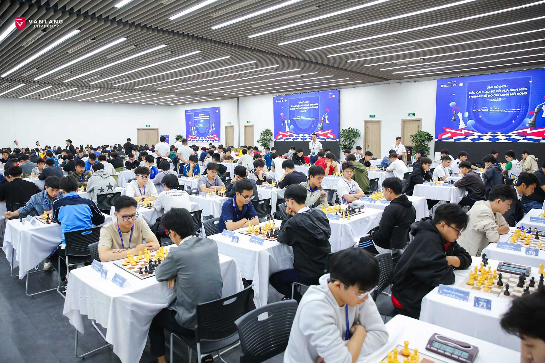 Giải vô địch các CLB Cờ vua Sinh viên TP.HCM mở rộng năm 2025