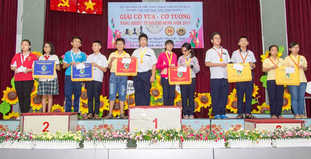 Giải cờ vua, cờ tướng năng khiếu TPHCM 2018