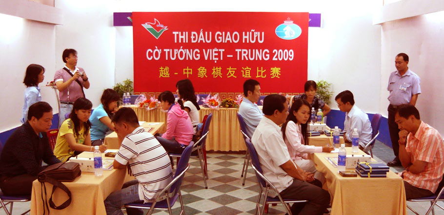 Thi đấu giao hữu Việt Nam - Trung quốc / Vietnam - China xiangqi friendship match